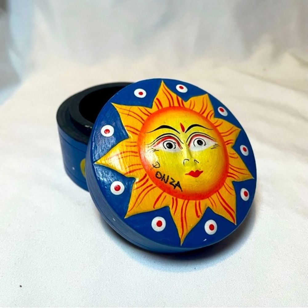 Ponza, Italy Sun and Stars Decorative Box